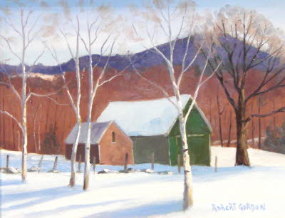 Winter Barns